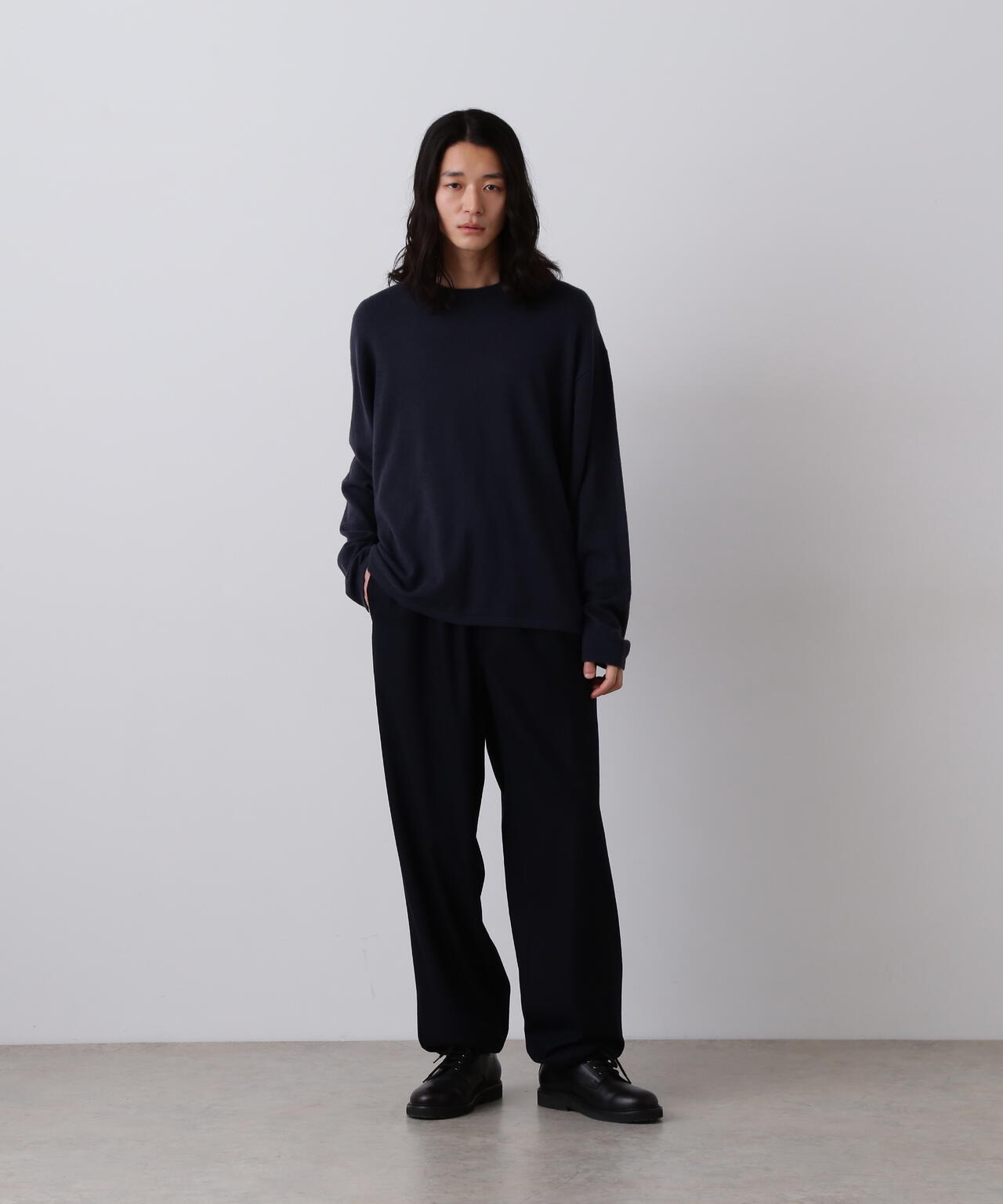 YLEVE / CASHMERE KNIT T‐SHIRT