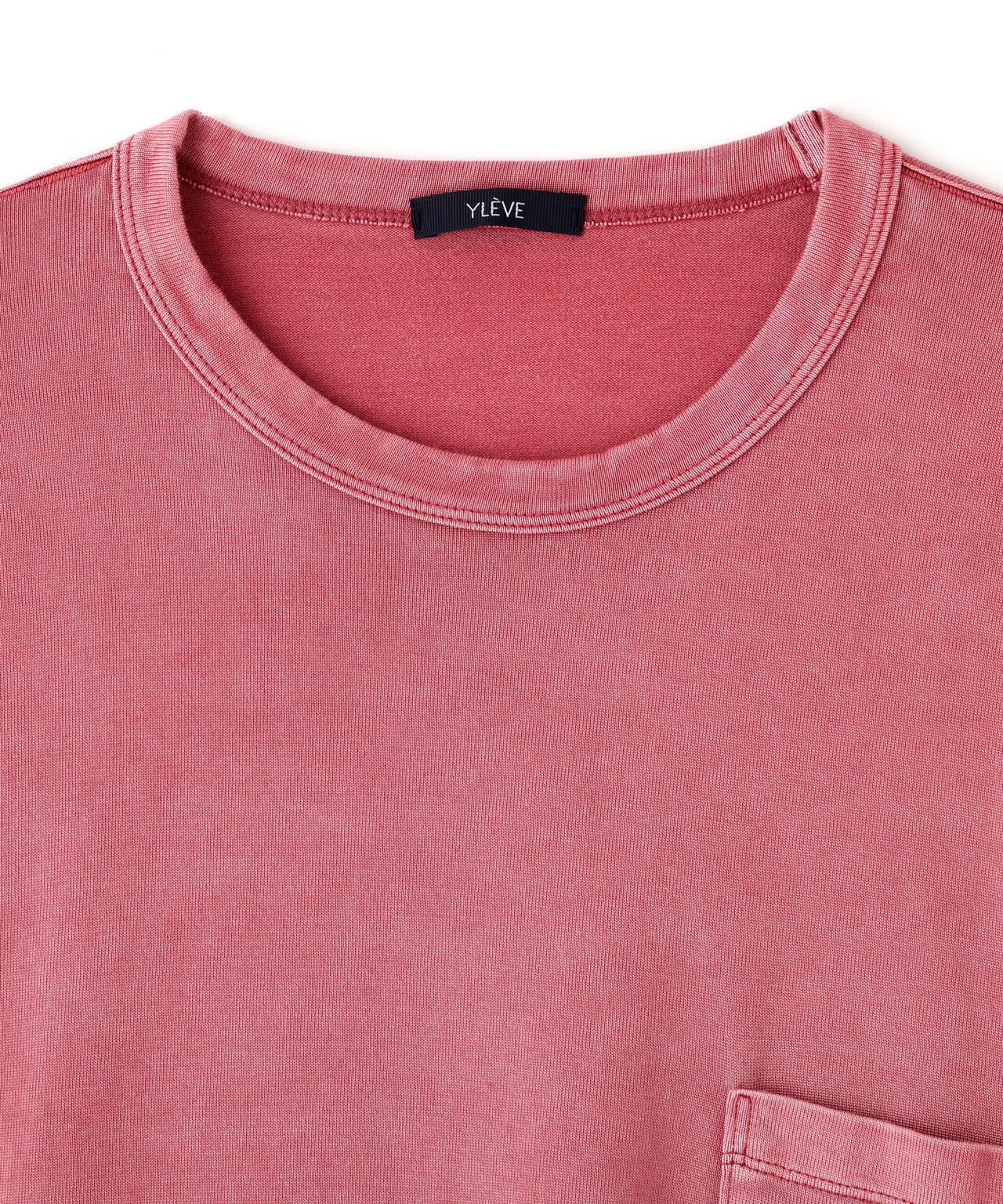 YLEVE / COTTON RAYON PIGMENT DYE POCKET T-SHIRT