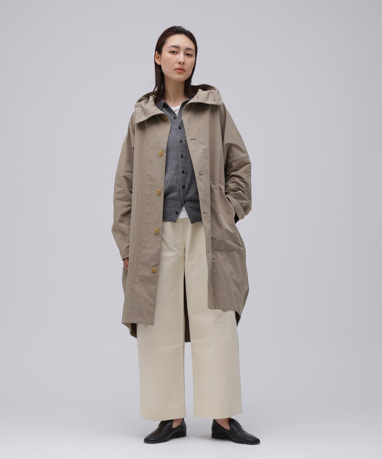 THE LIBRARY / [UNISEX] N/P WEATHER COAT