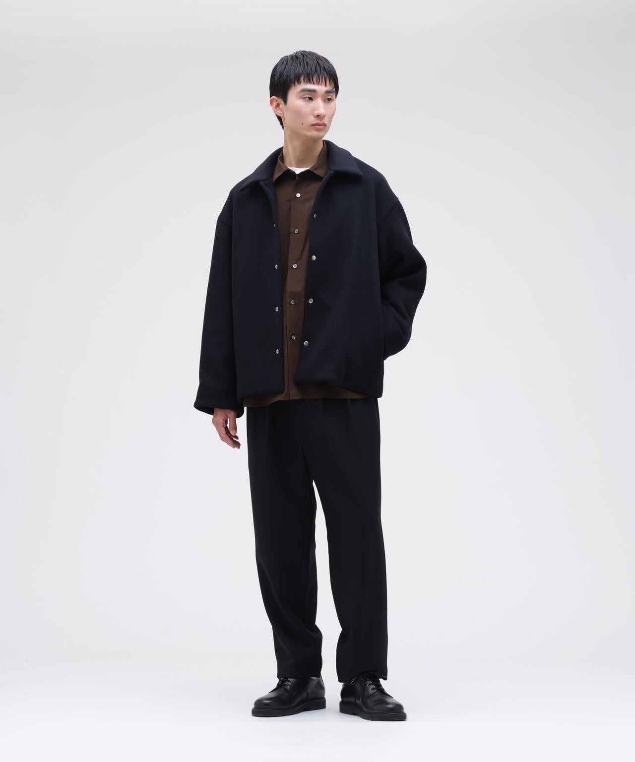 THE LIBRARY / [UNISEX] WOOL TROPICAL SHIRT