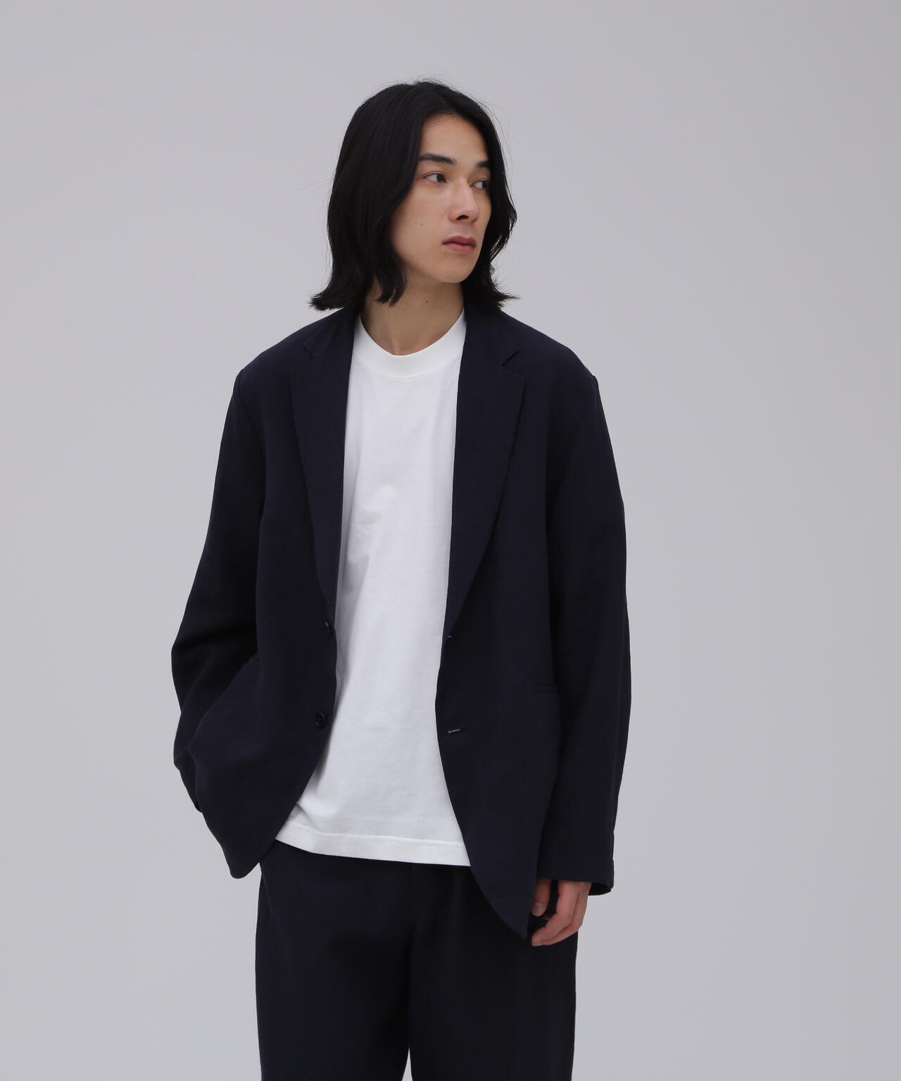 THE LIBRARY / [UNISEX] LINEN JACKET