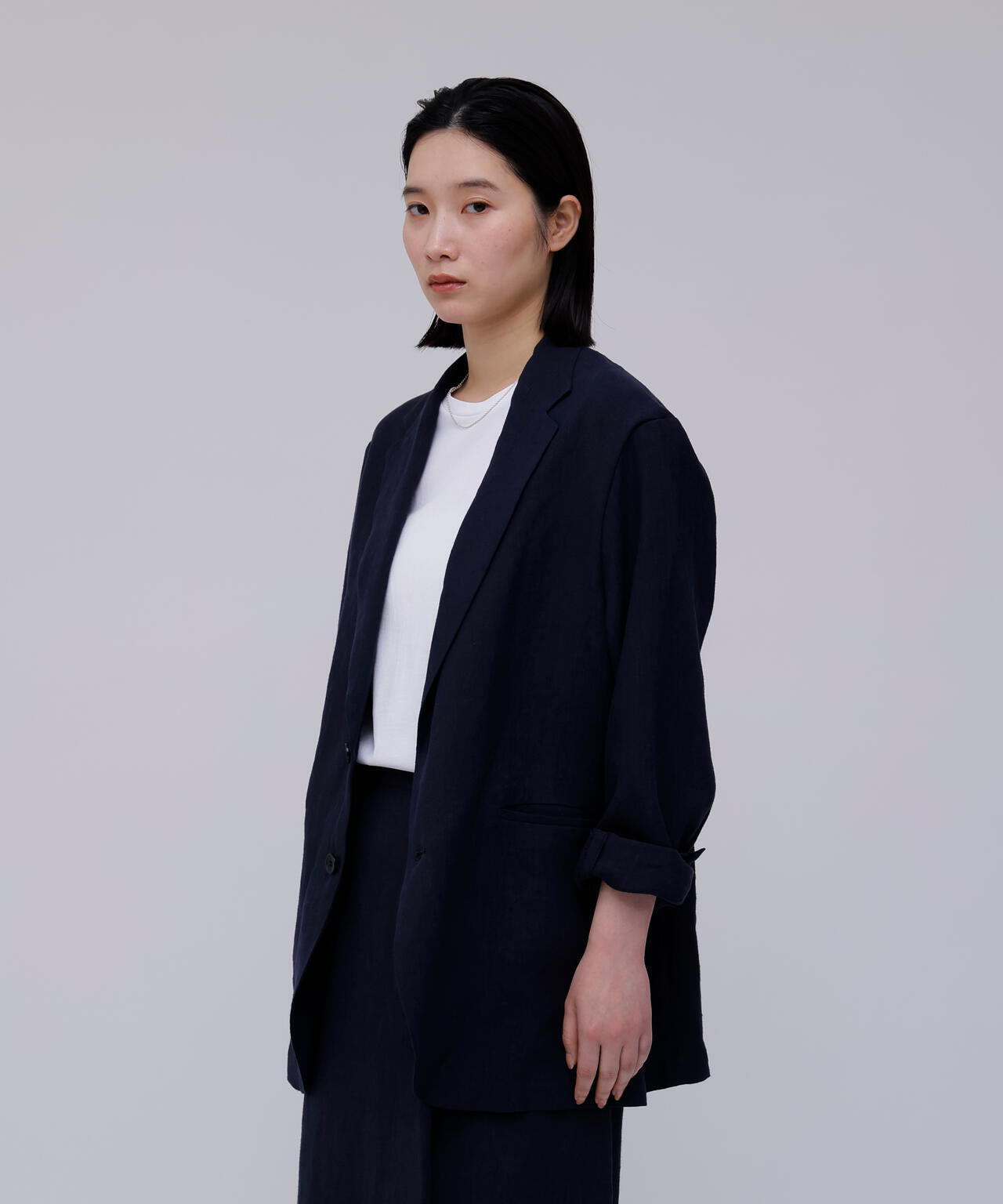 THE LIBRARY / [UNISEX] LINEN JACKET