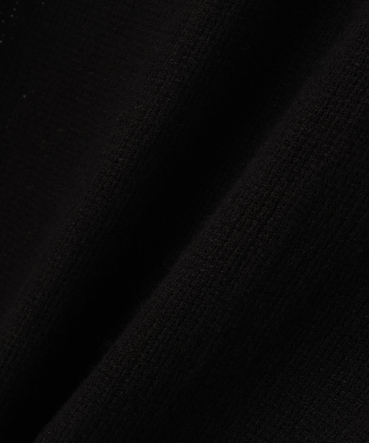THE LIBRARY / LINEN COTTON OPEN COLLAR SHIRT