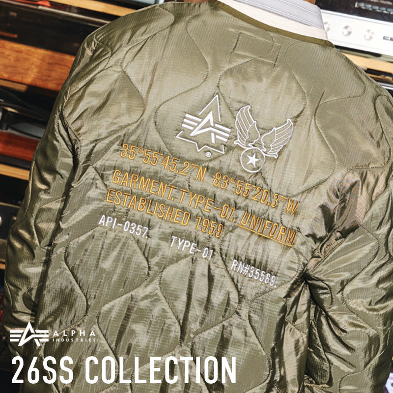 26SS COLLECTION｜ALPHA INDUSTRIES｜画像