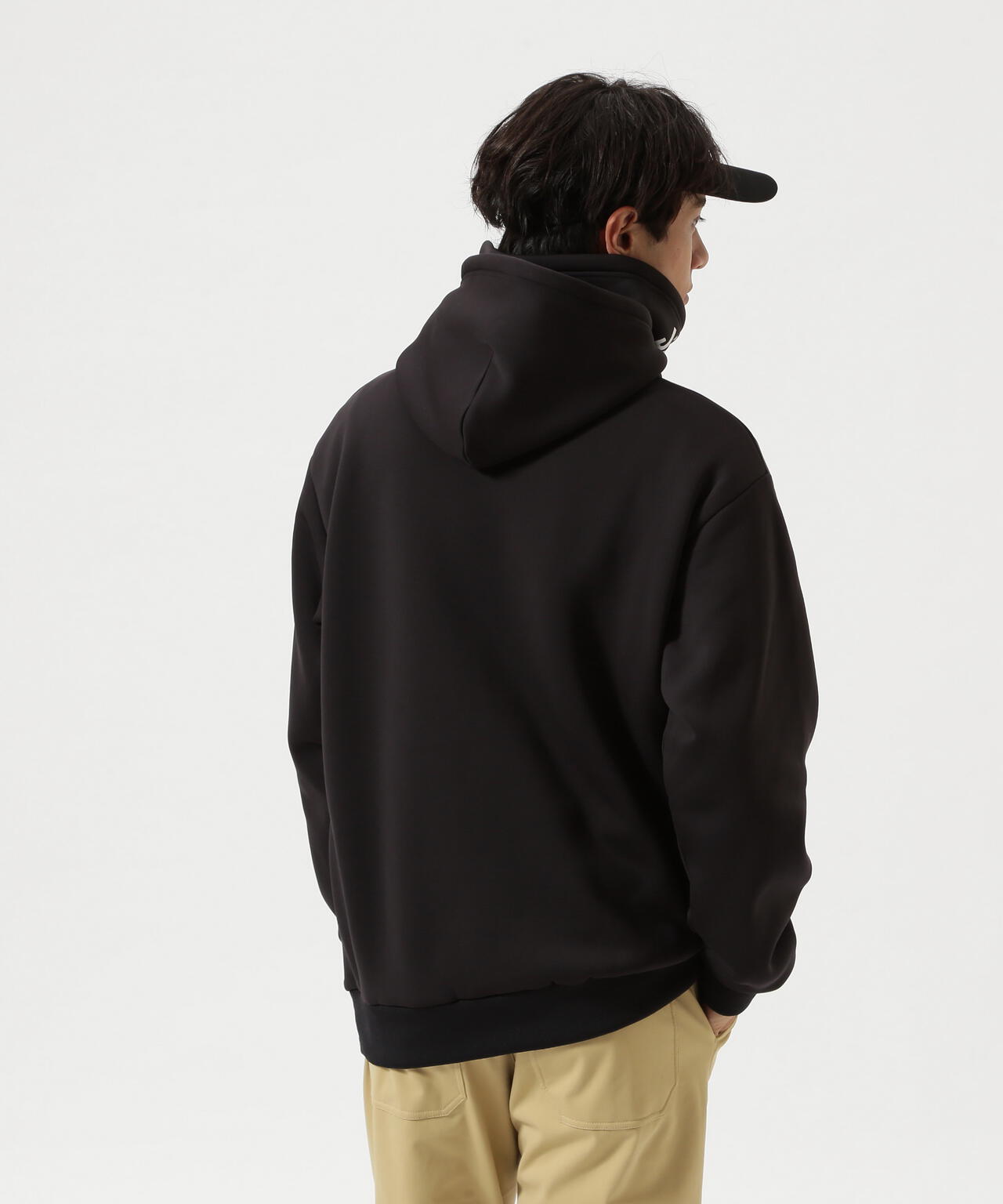 【JBMINT】KARUISHI バラクラバ一体型フーディプルオーバー