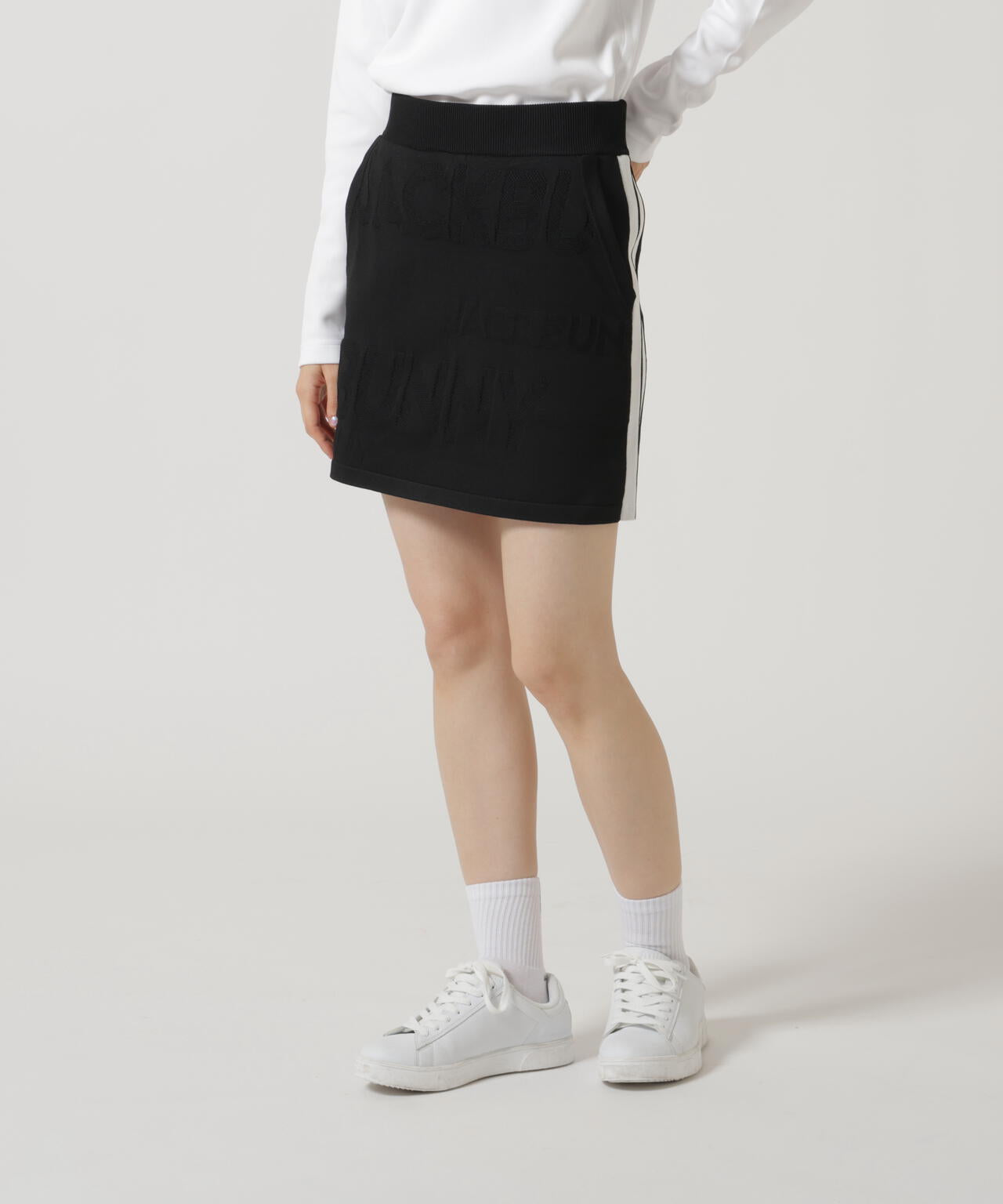 PEニットスカート