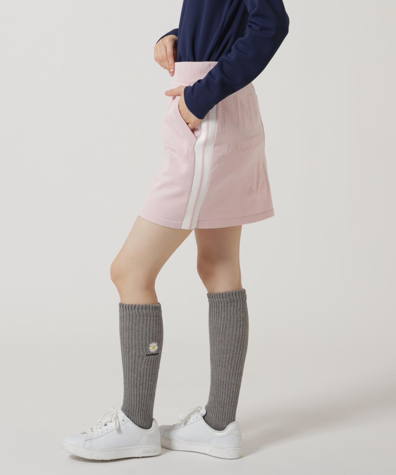 PEニットスカート
