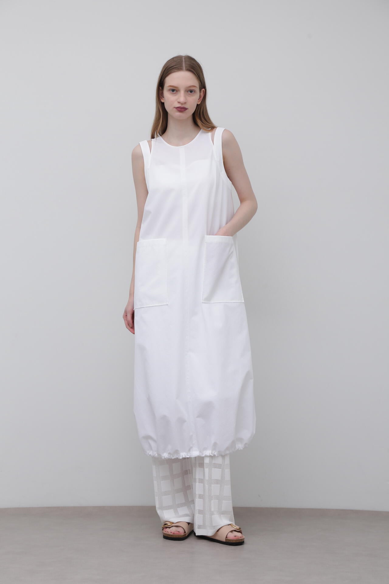 ＜UNiPH＞ドビーストレッチワンピース