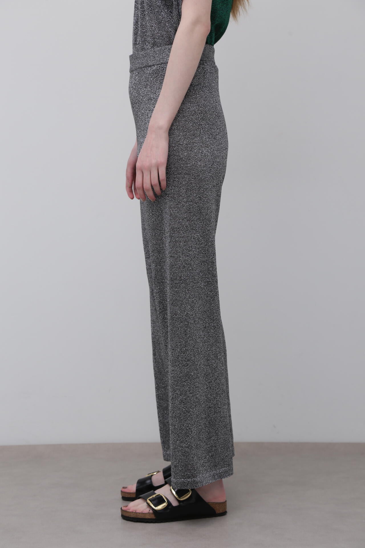 ＜UNiPH＞メタリックニットパンツ
