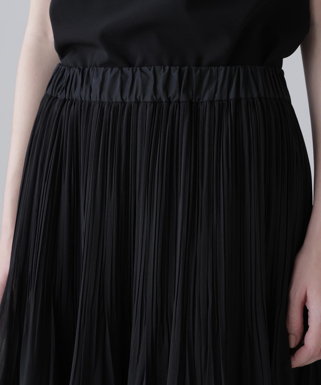 ＜BLACK LABEL＞ドライタッチシアースカート