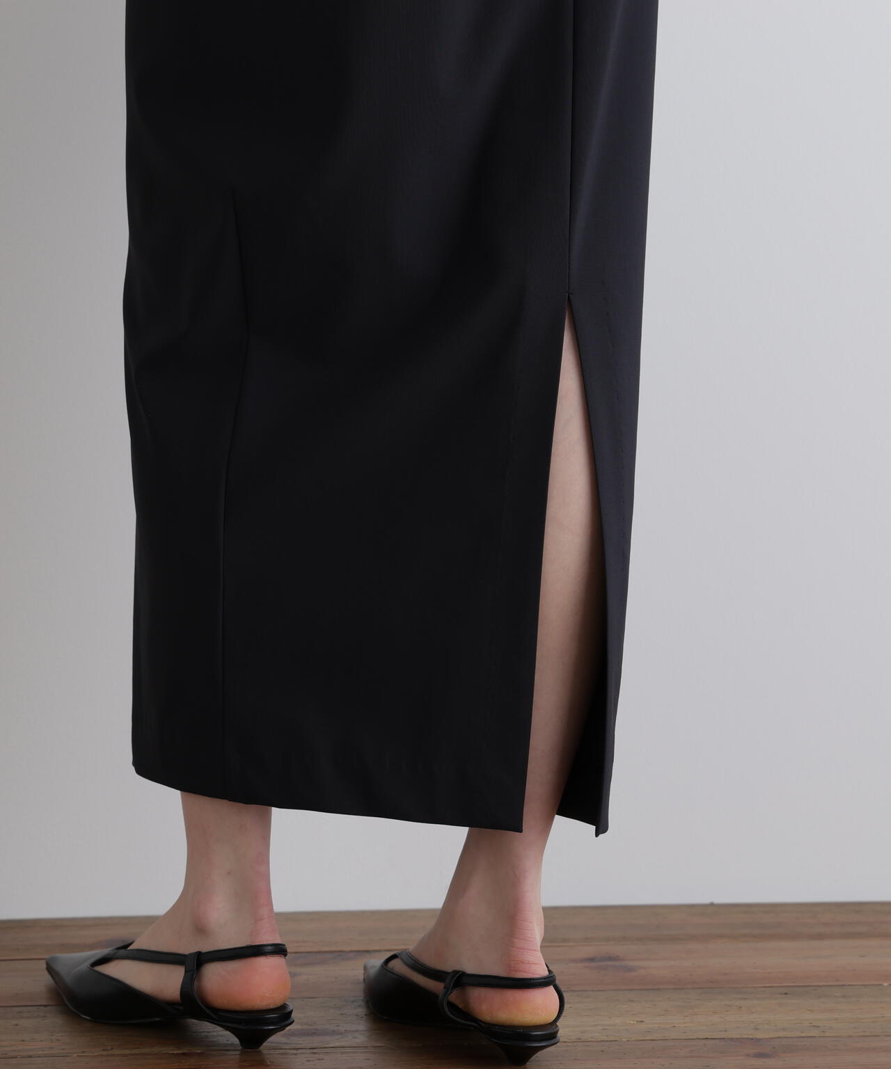 ストレッチトリコットスカート
