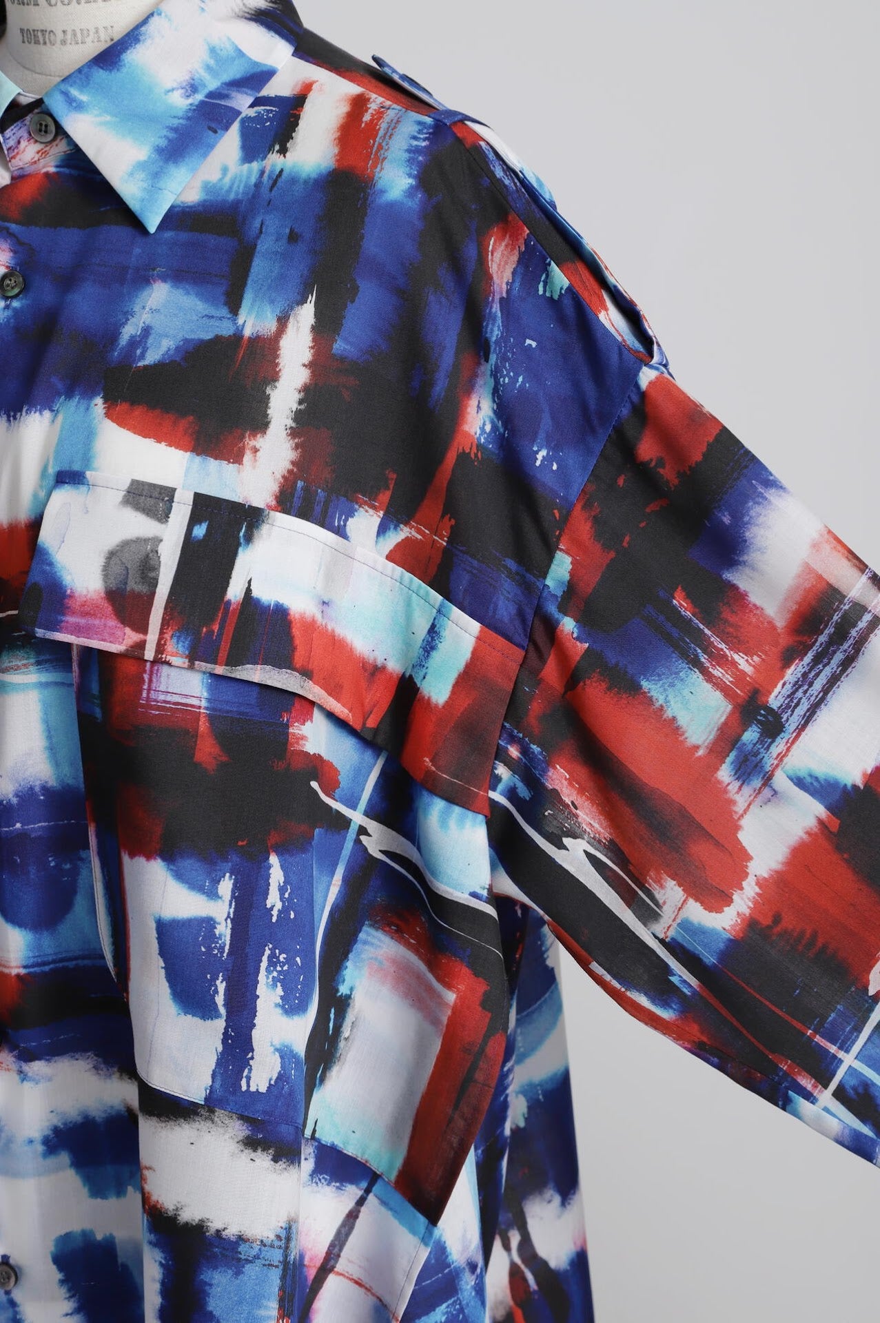 【TV着用】Art Check Print Shirts