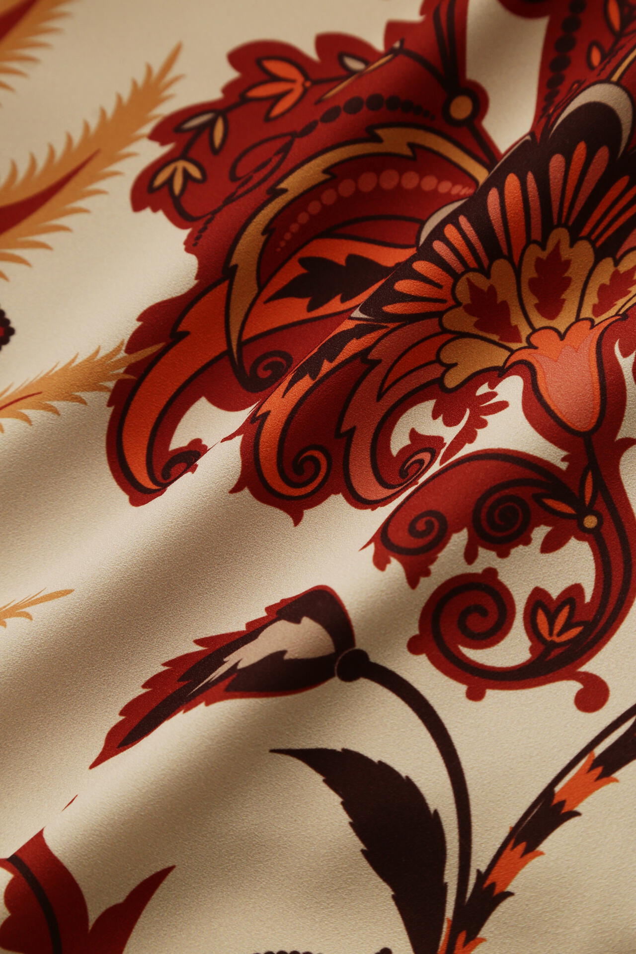 【TV着用】Printed Flower Easy Pants