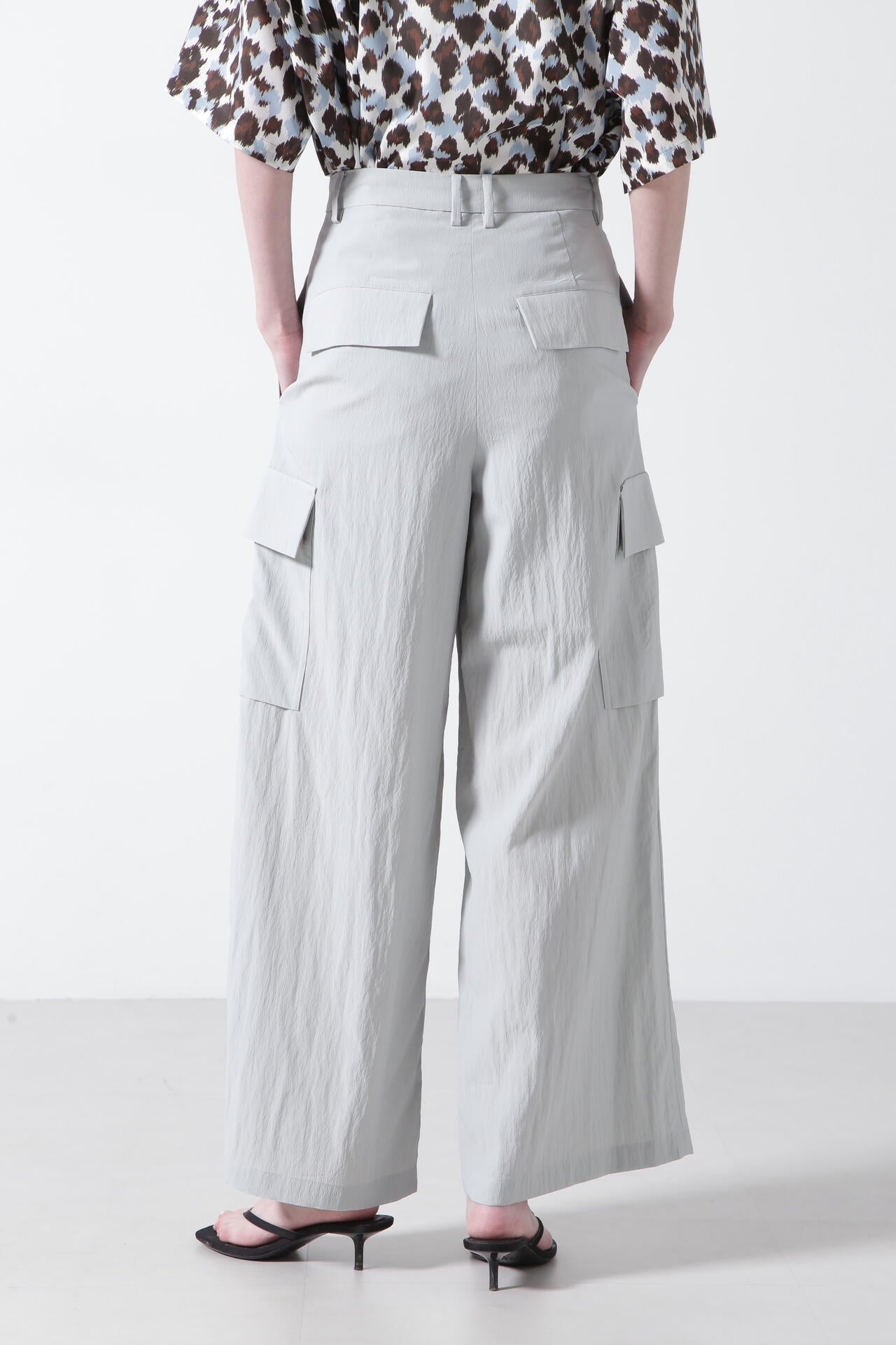 Nylon Stretch Cargo Pants