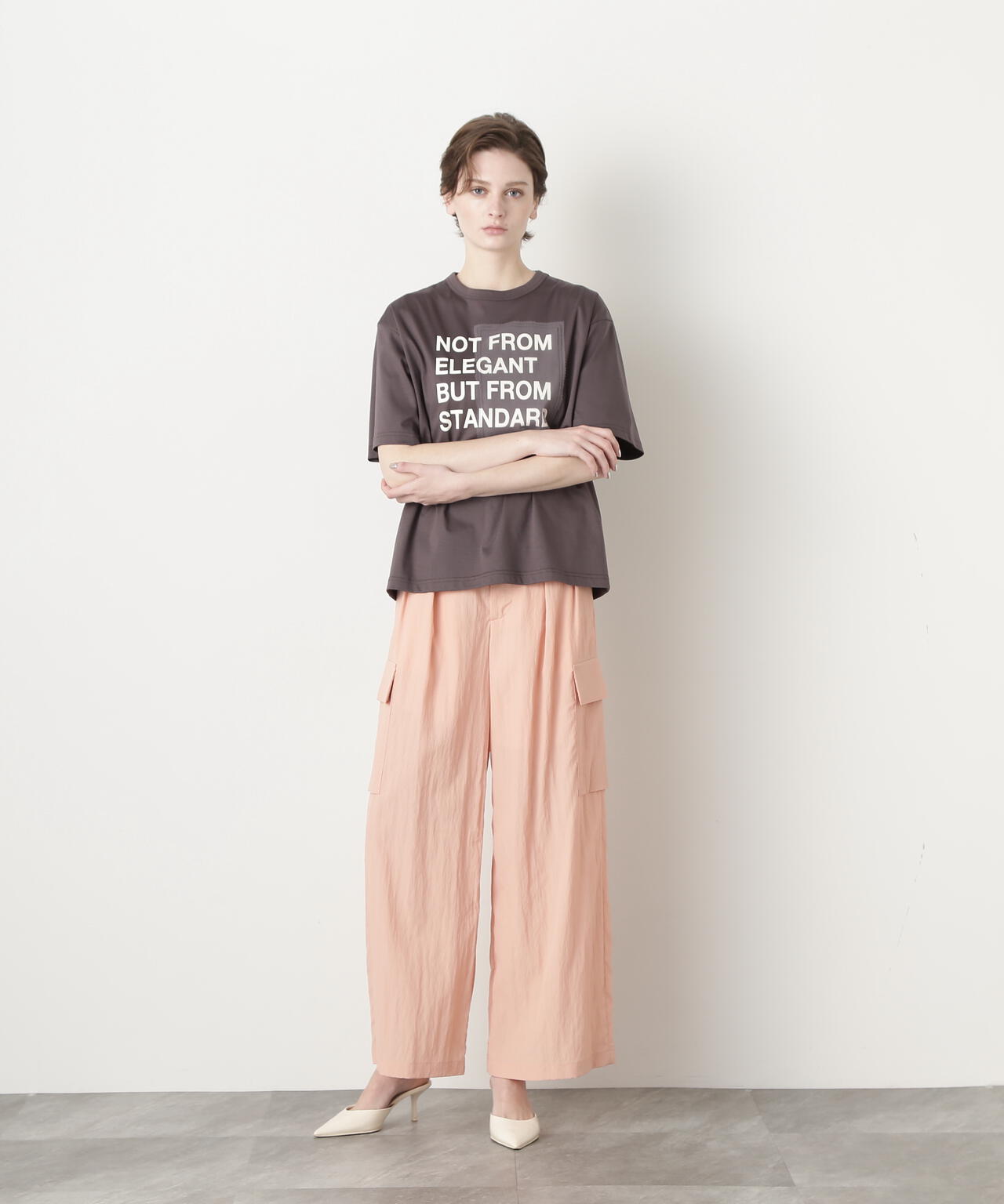 Nylon Stretch Cargo Pants