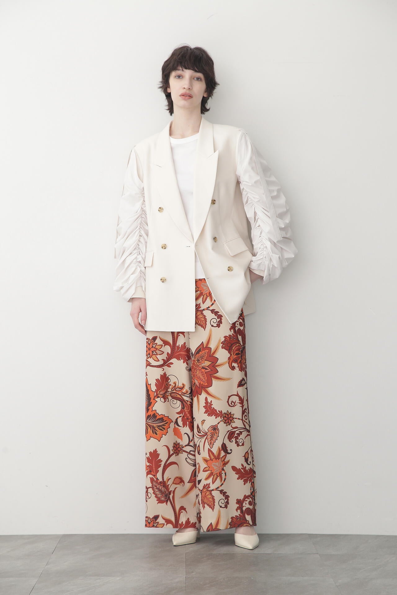 Detachable Sheer Sleeve Jacket
