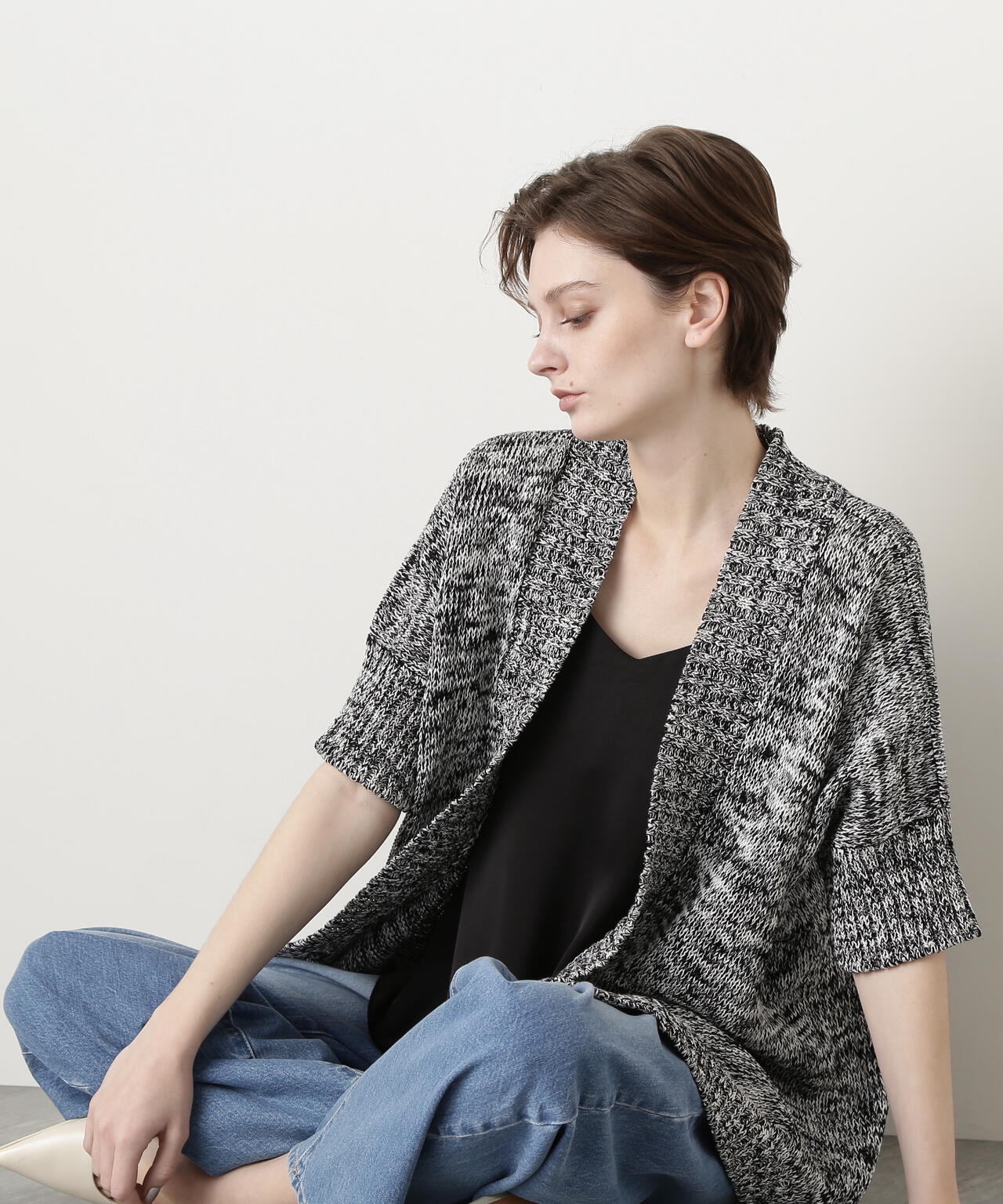 Sleeveless Cardigan