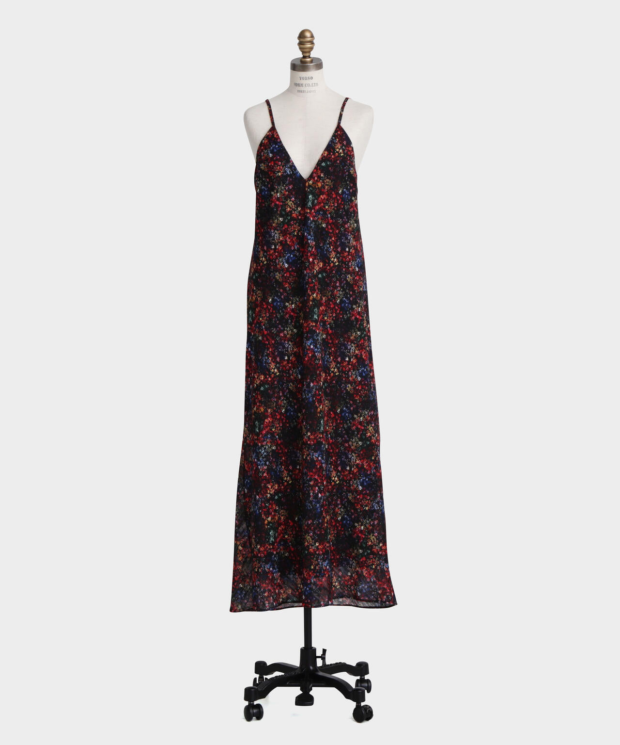 Printed Maxi Camisole Dress