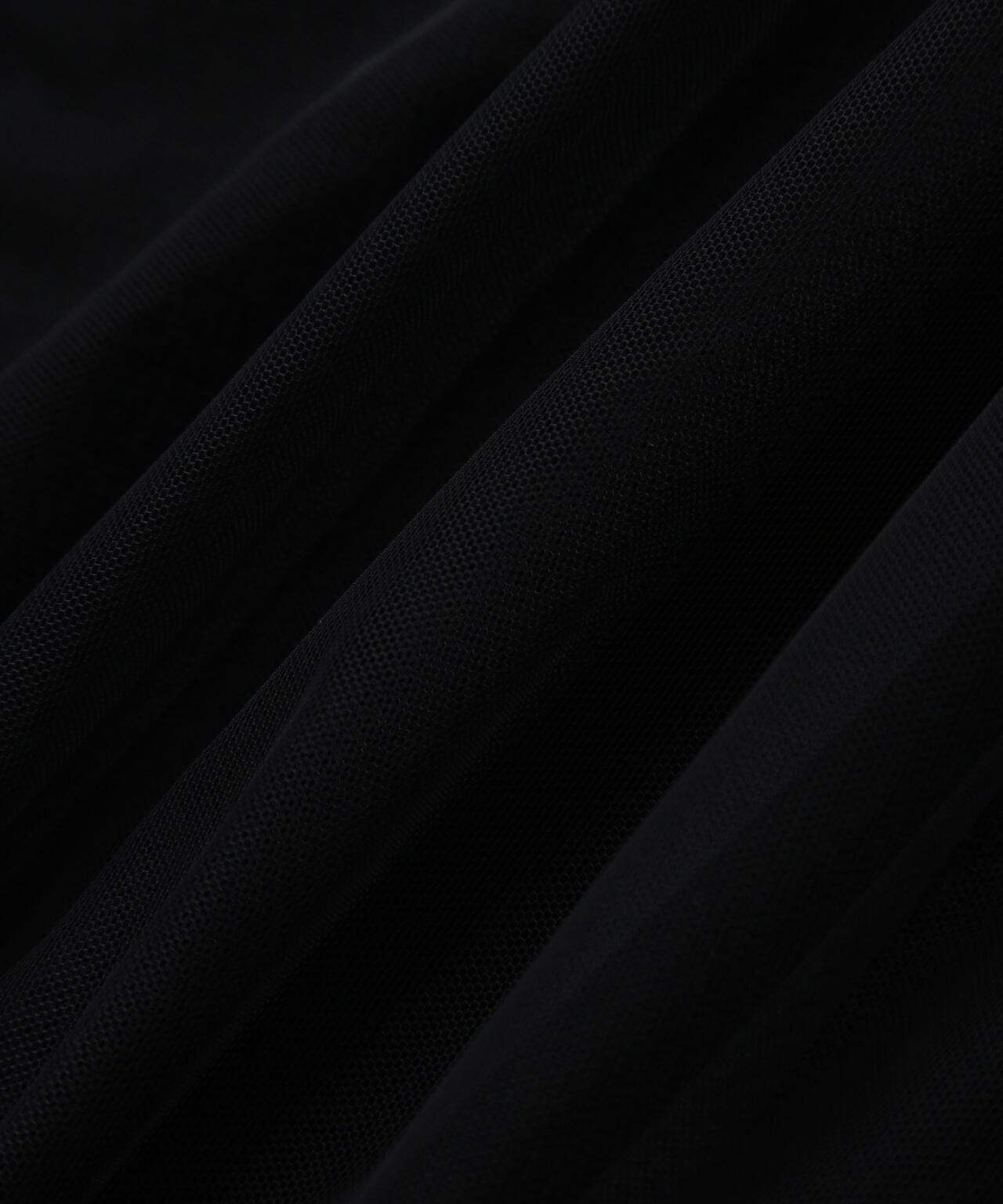 Tulle Combination V-neck  Gile