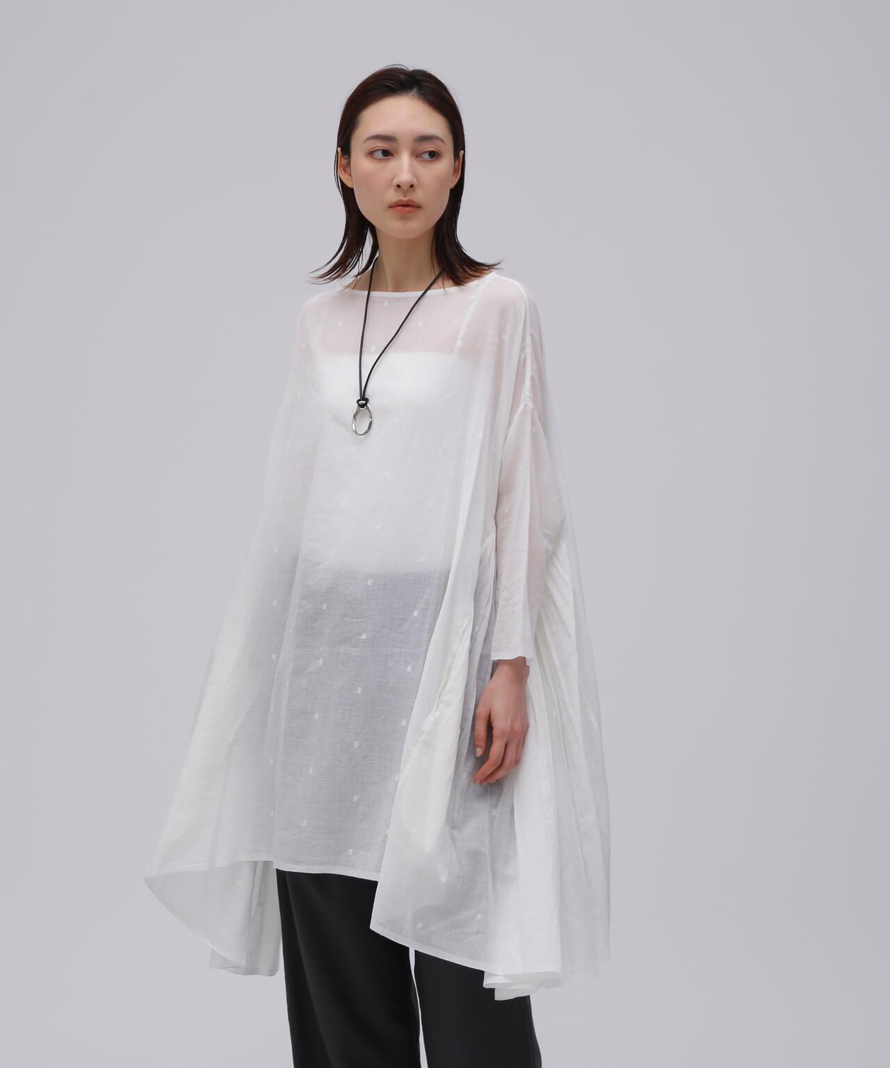 quitan / JAMDANI KHADI PULLOVER TUNIQUE