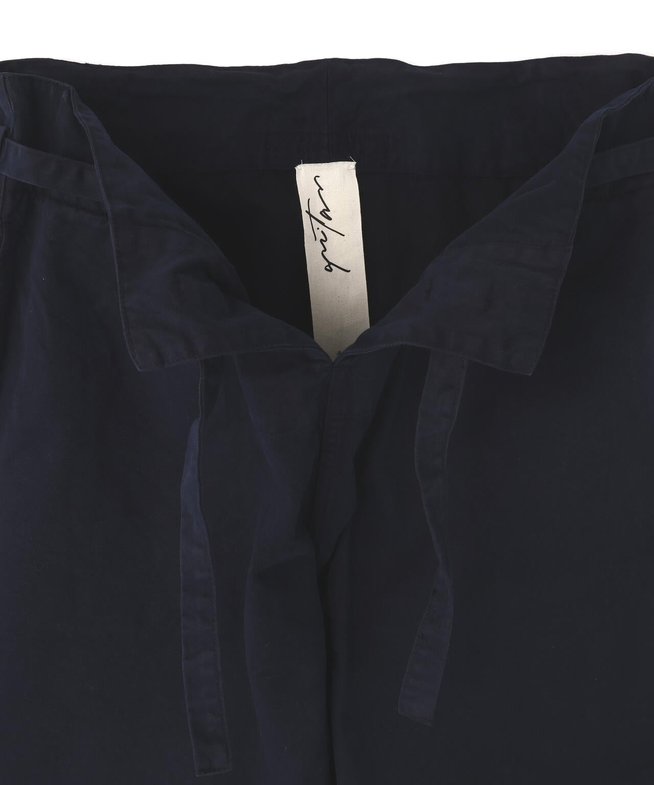 quitan / FINE BRUSHED ORNC COTTON FRENCH HOSPTAL PANTS
