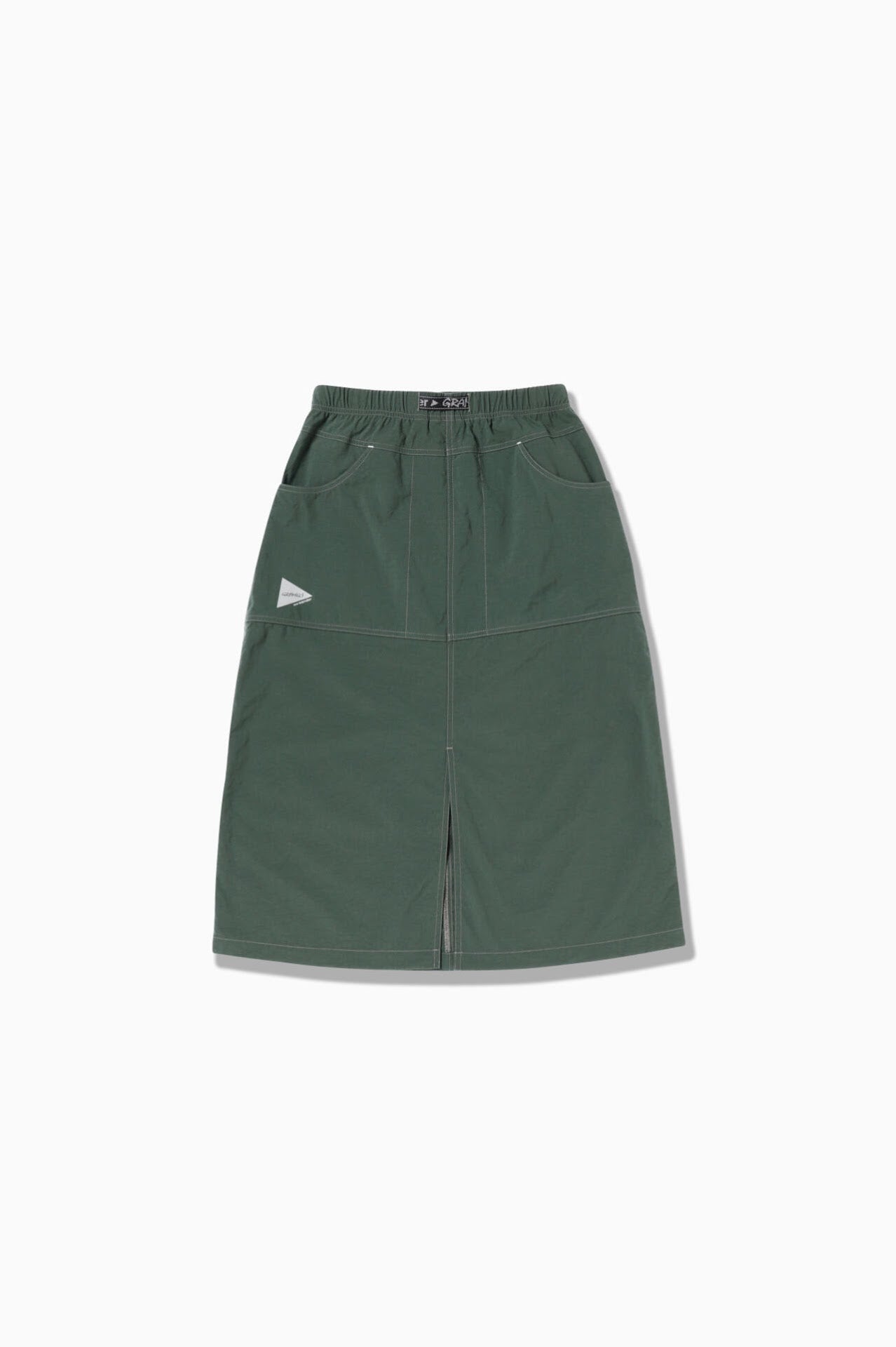 GRAMICCI × and wander nylon double knee skirt