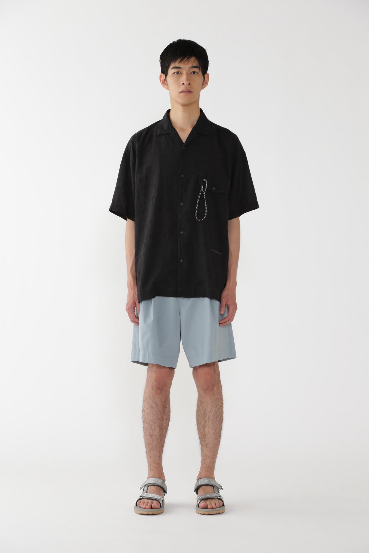 UV cut stretch short pants (M)