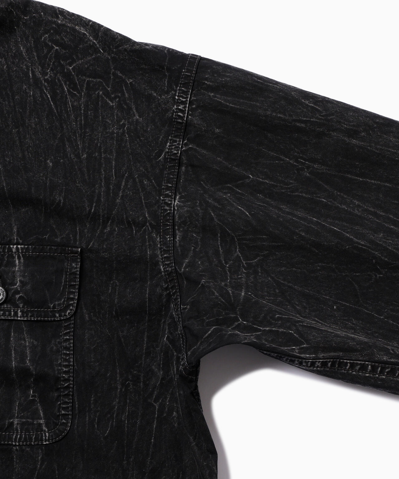 bleach twill shirts jacket