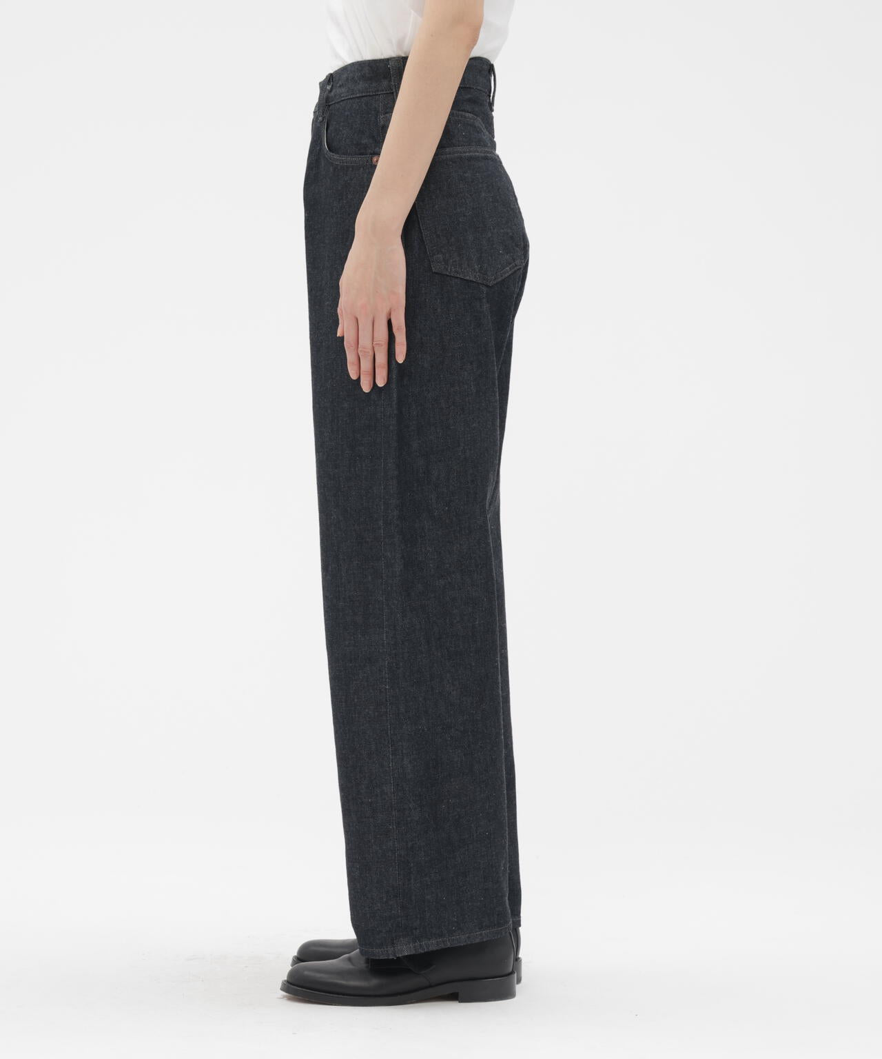 LIGHT DENIM TROUSERS