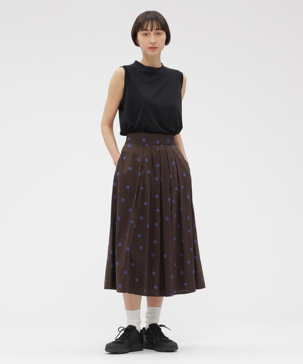 HIGHDENCE PIQUE JERSEY TOP