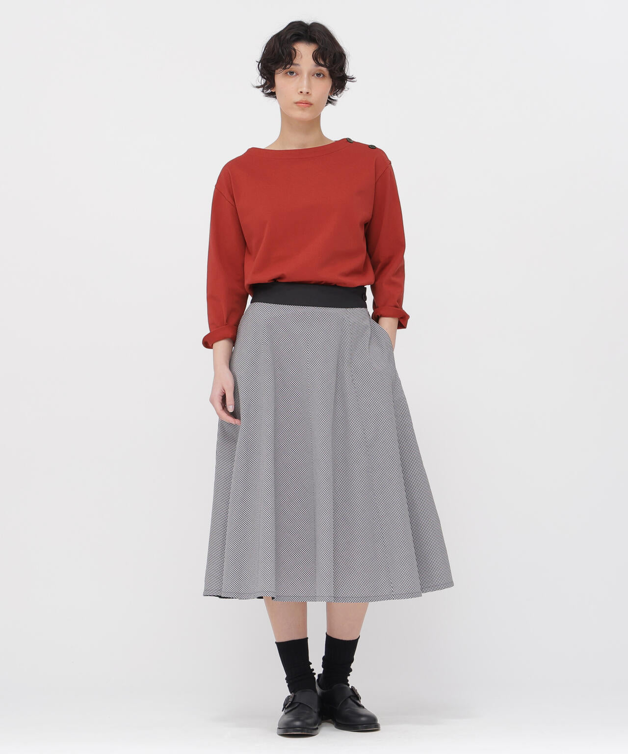 TOUGH COTTON JERSEY TOP