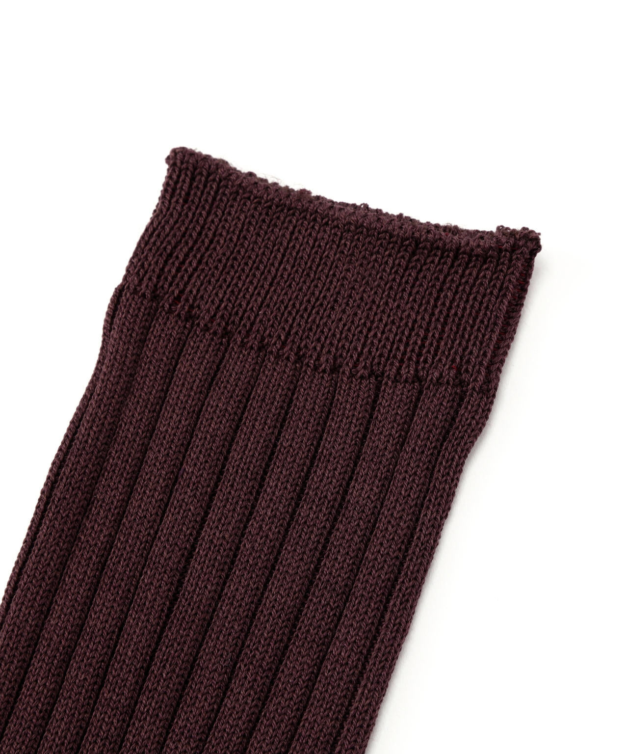SILK COTTON RIB SOCKS