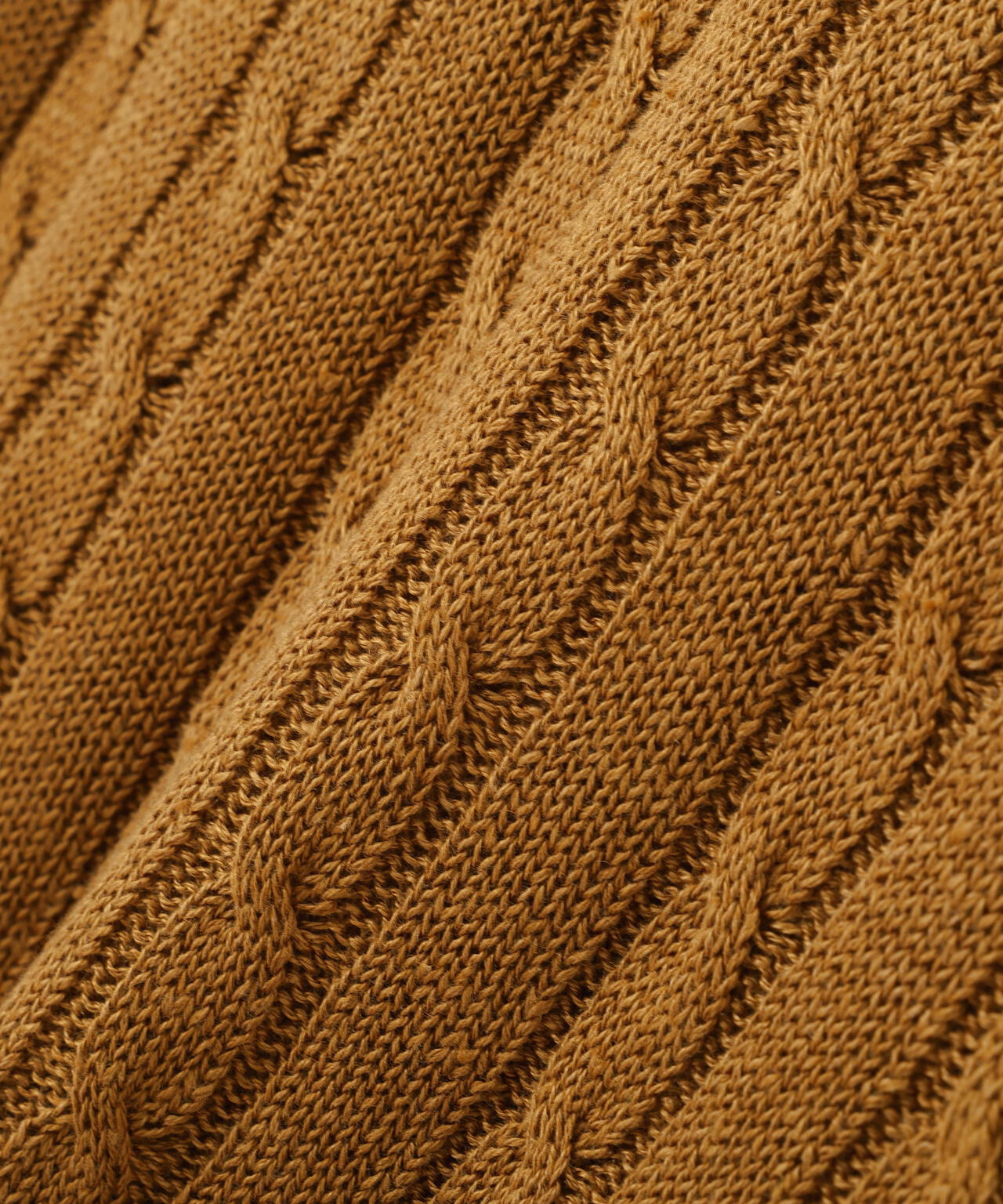 CABLE KNIT LINEN KNITWEAR
