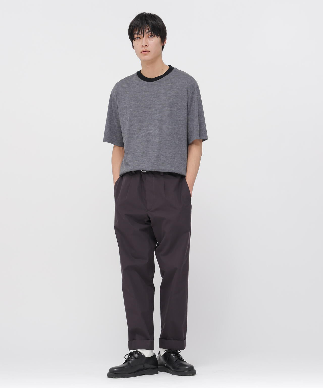 SUPERFINE MERINO JERSEY TOP
