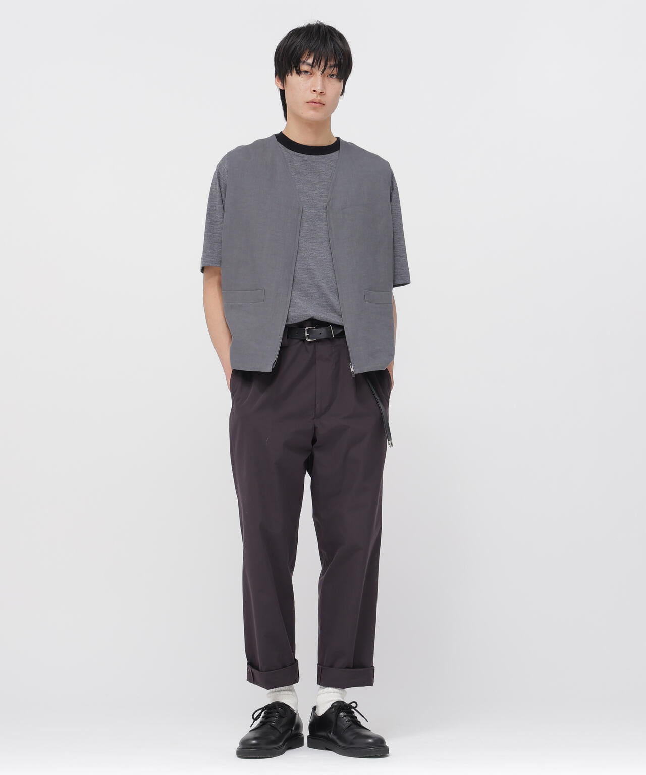 SUPERFINE MERINO JERSEY TOP