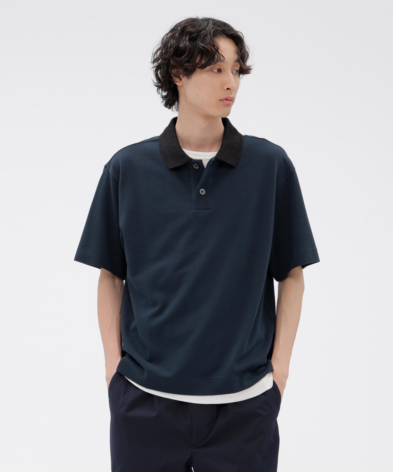 COTTON PIQUE TOP