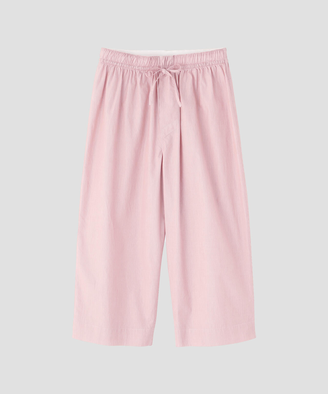 HAIRLINE STRIPE COTTON TROUSERS
