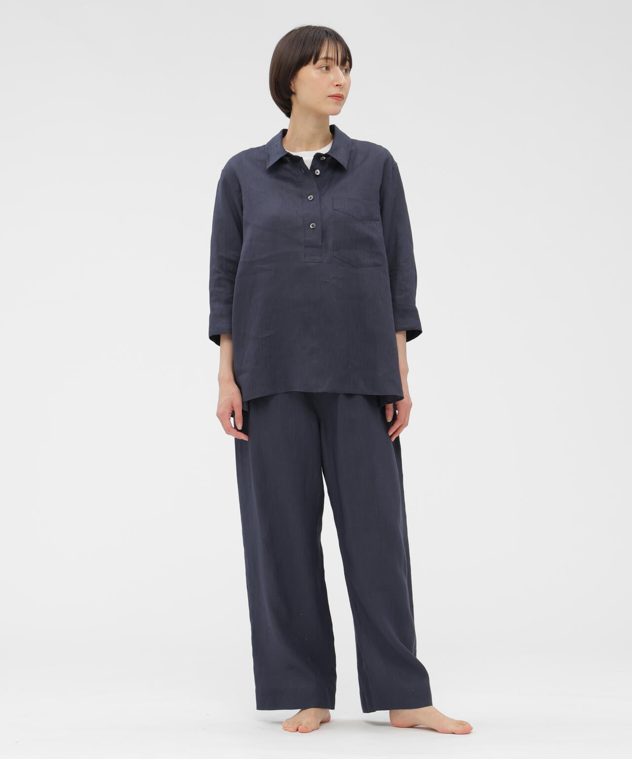 SOFT LINEN TROUSERS