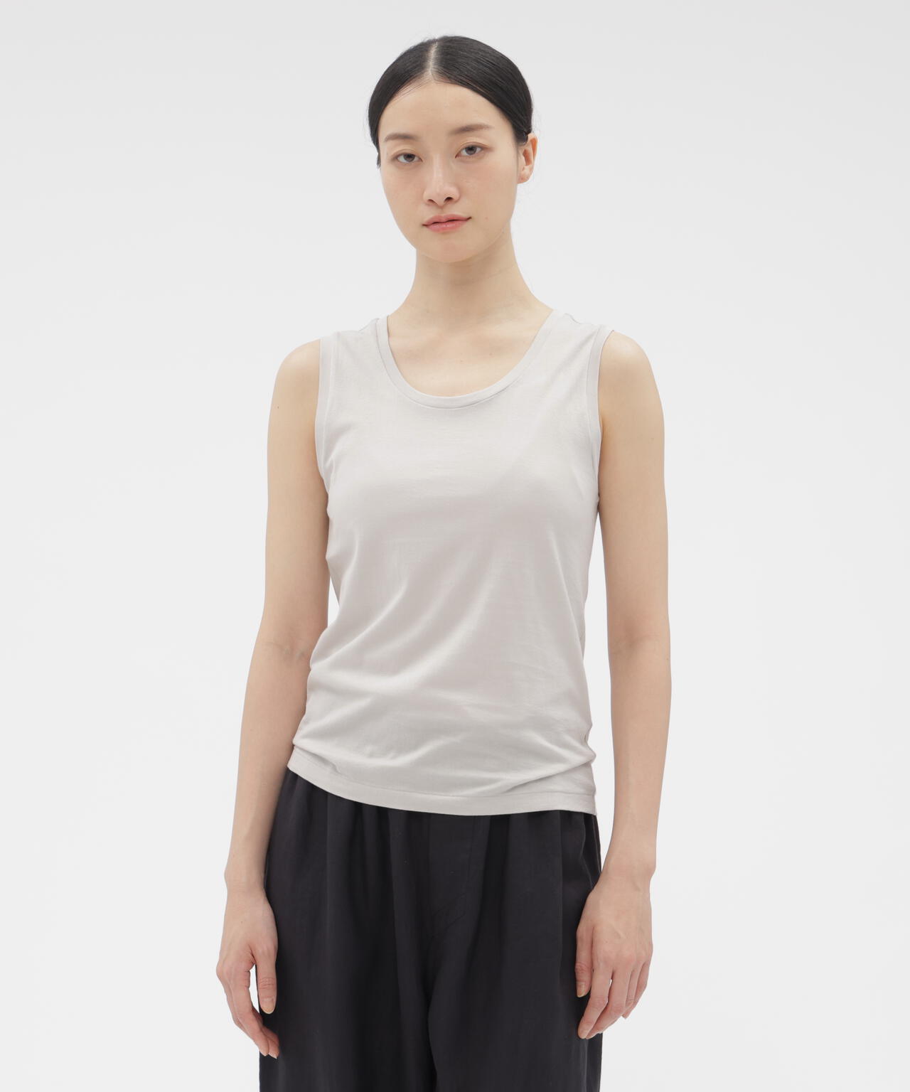 SUPERFINE COTTON JERSEY TOP