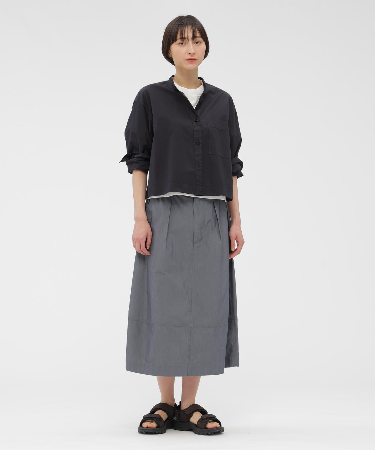 SUPERLIGHT COTTON NYLON SKIRT