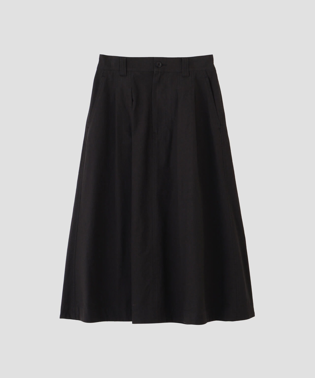 LIGHTWEIGHT COTTON NYLON TWILL SKIRT