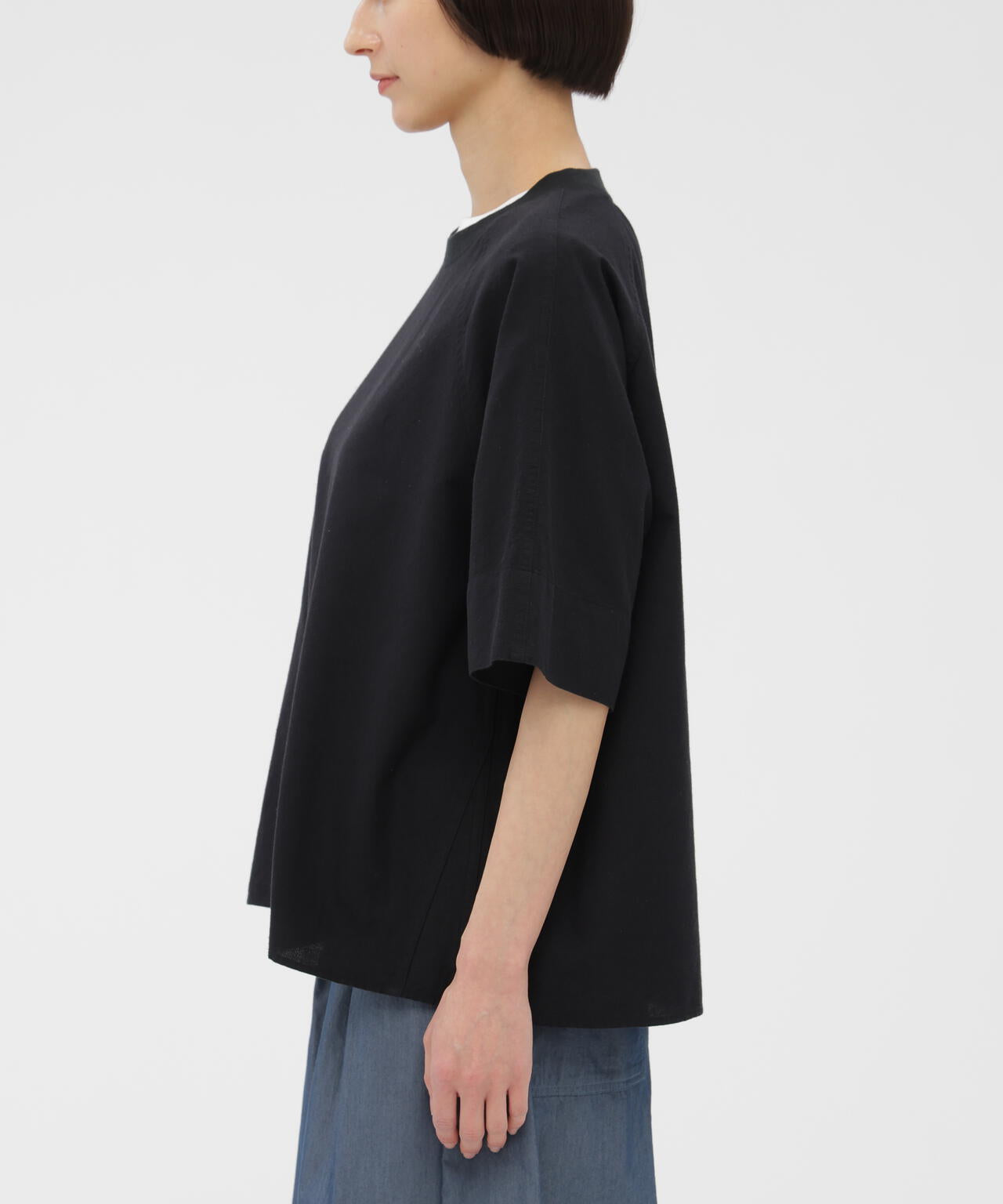 WASHED OUT COTTON LINEN SHIRT
