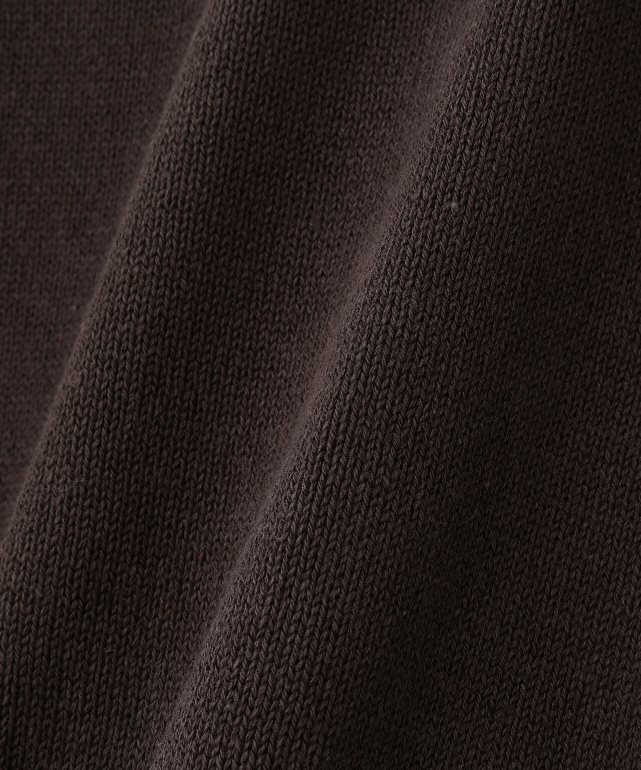 DENSE ECO PLATED COTTON KNITWEAR