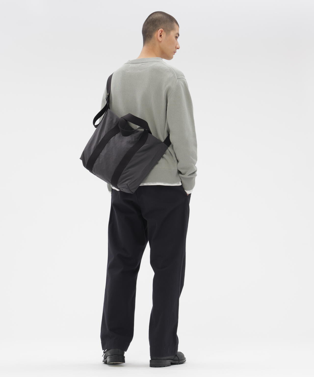 WORN NYLON CANVAS