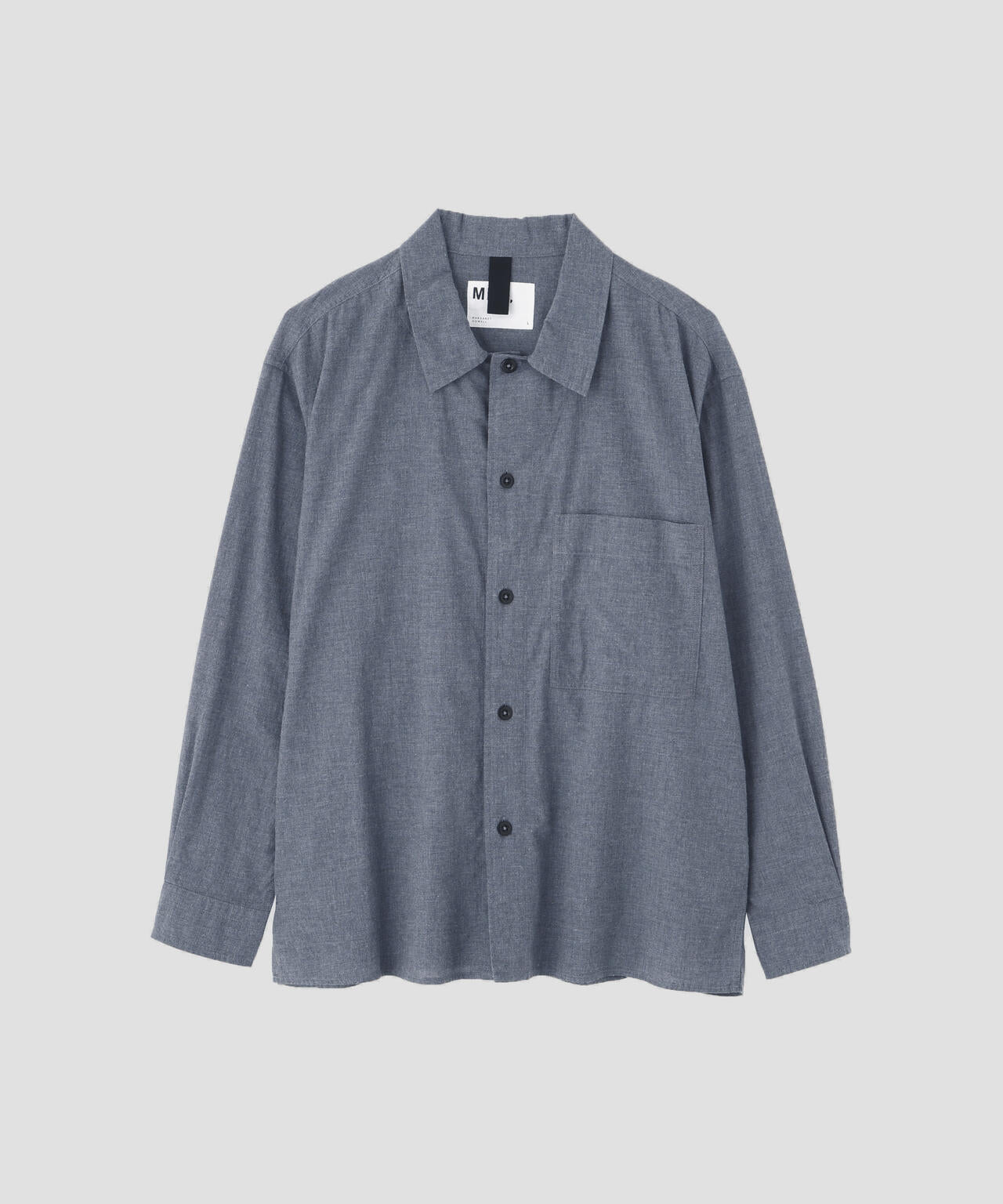 TOP DYED COTTON POPLIN SHIRT