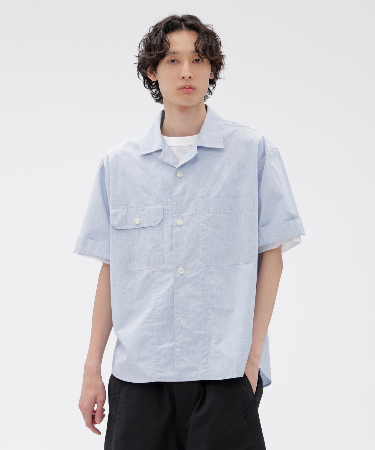 HIGHCOUNT TOP DYED COTTON SHIRT