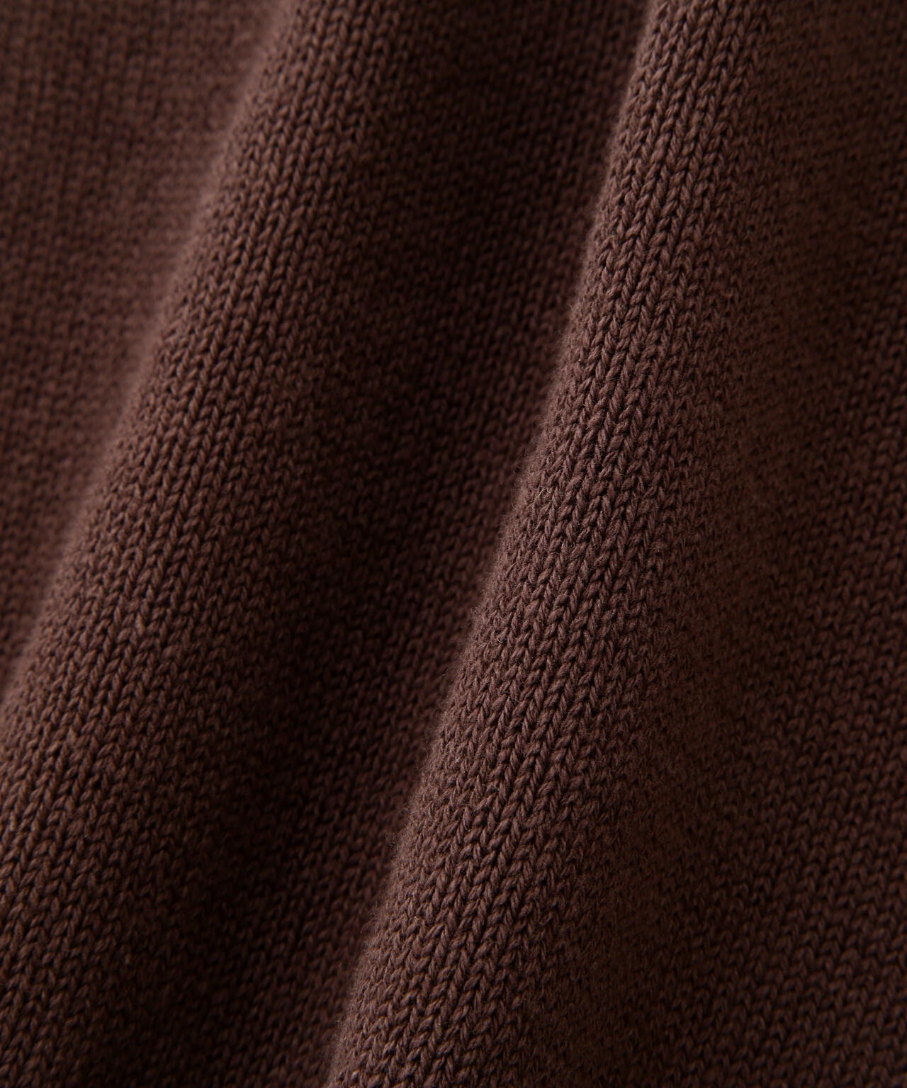 DENSE ECO PLATED COTTON KNITWEAR