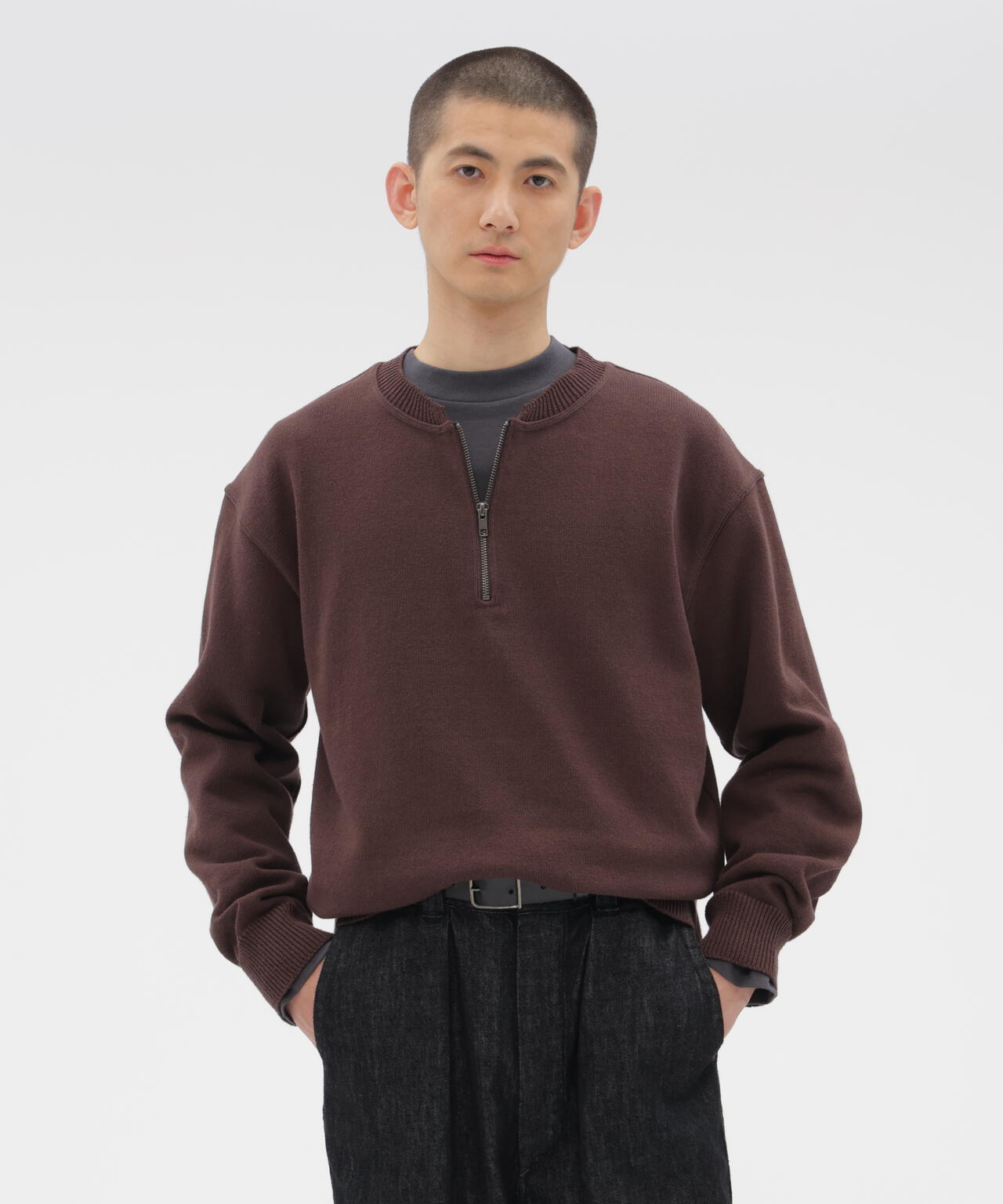 DENSE ECO PLATED COTTON KNITWEAR