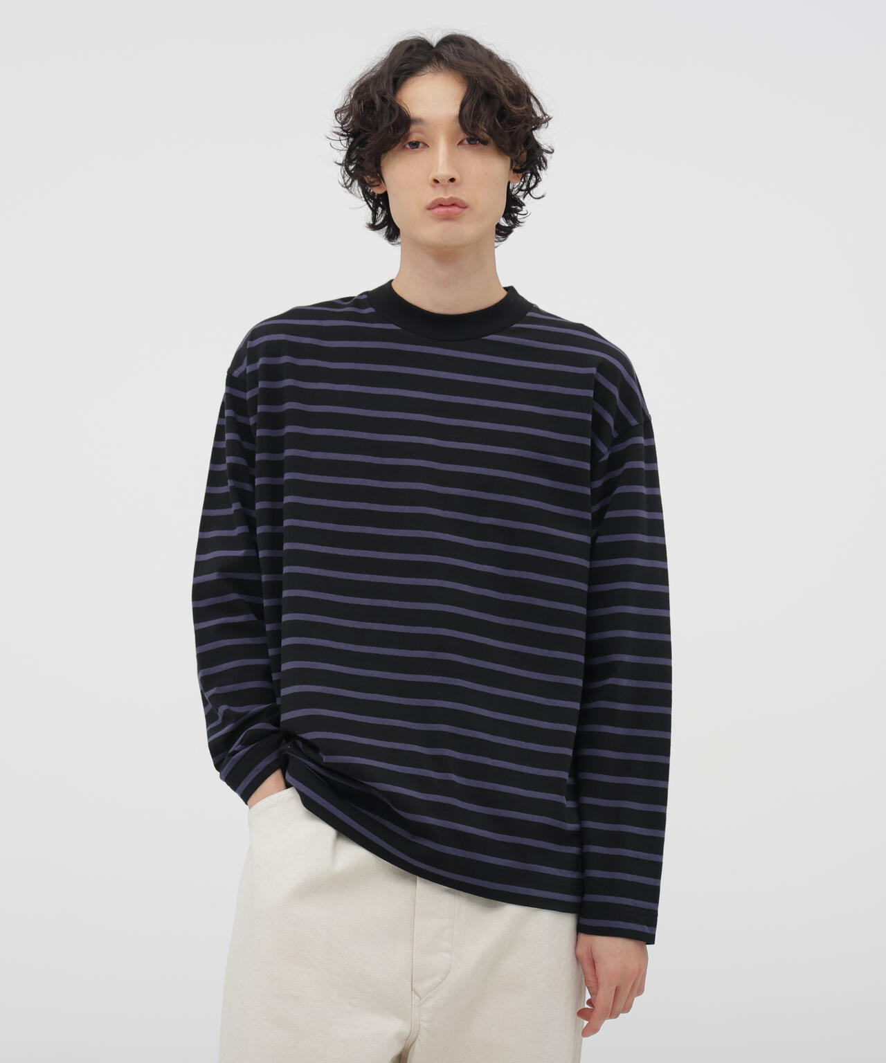 SMOOTH COTTON JERSEY TOP
