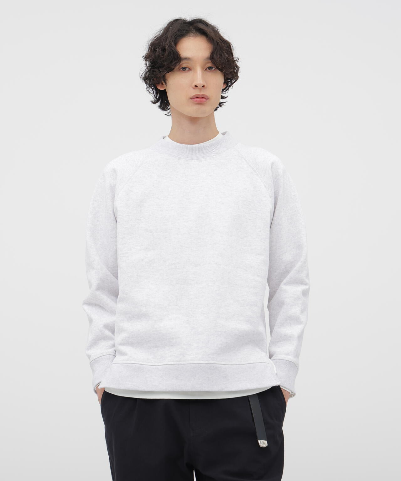 SOFT COTTON LOOPBACK TOP